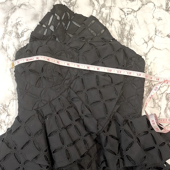 Thurley “Dark Arts” Tiered Midi Dress in Black - Picture 7 of 11